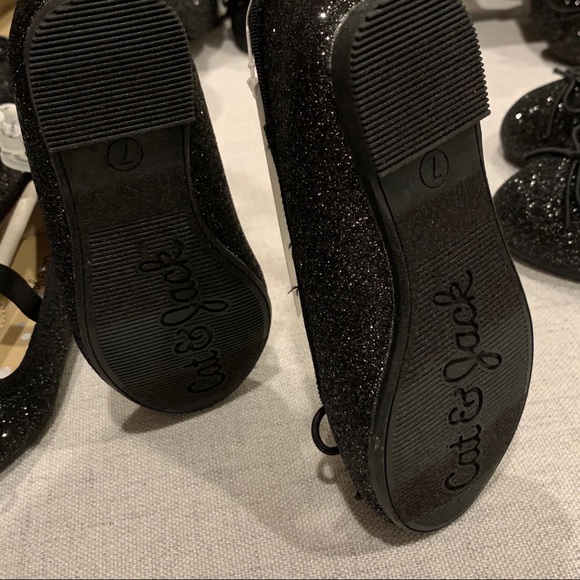 Kids NWT black ballet flats - Picture 2 of 7